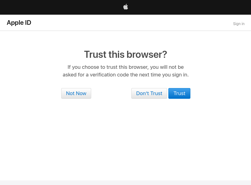 browser trust